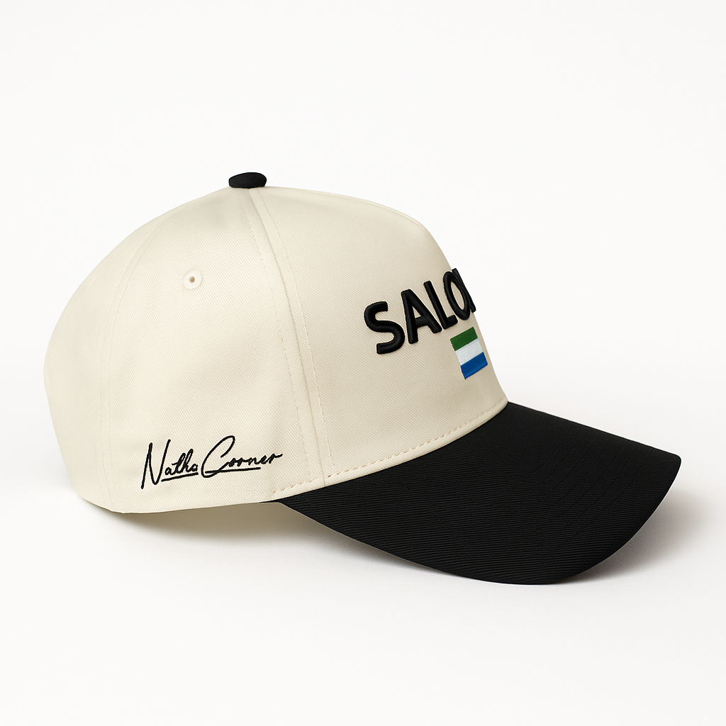 SALONE HAT (BEIGE / BLACK)