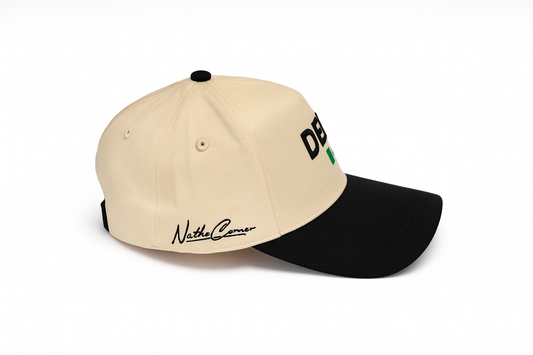 DELTA HAT (BEIGE / BLACK)
