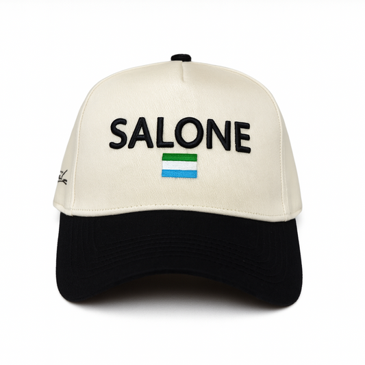 SALONE HAT (BEIGE / BLACK)